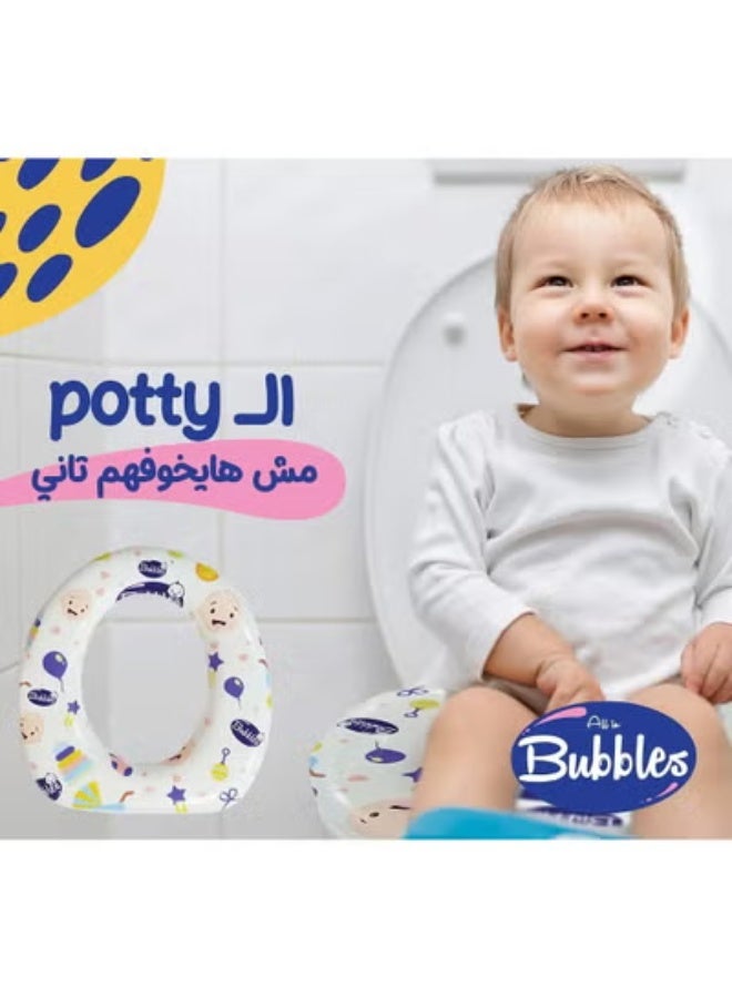 بابلز قاعدة تواليت بابلز للاطفال من عمر 18 شهرًا,مناسبة للسفر - Image 2
