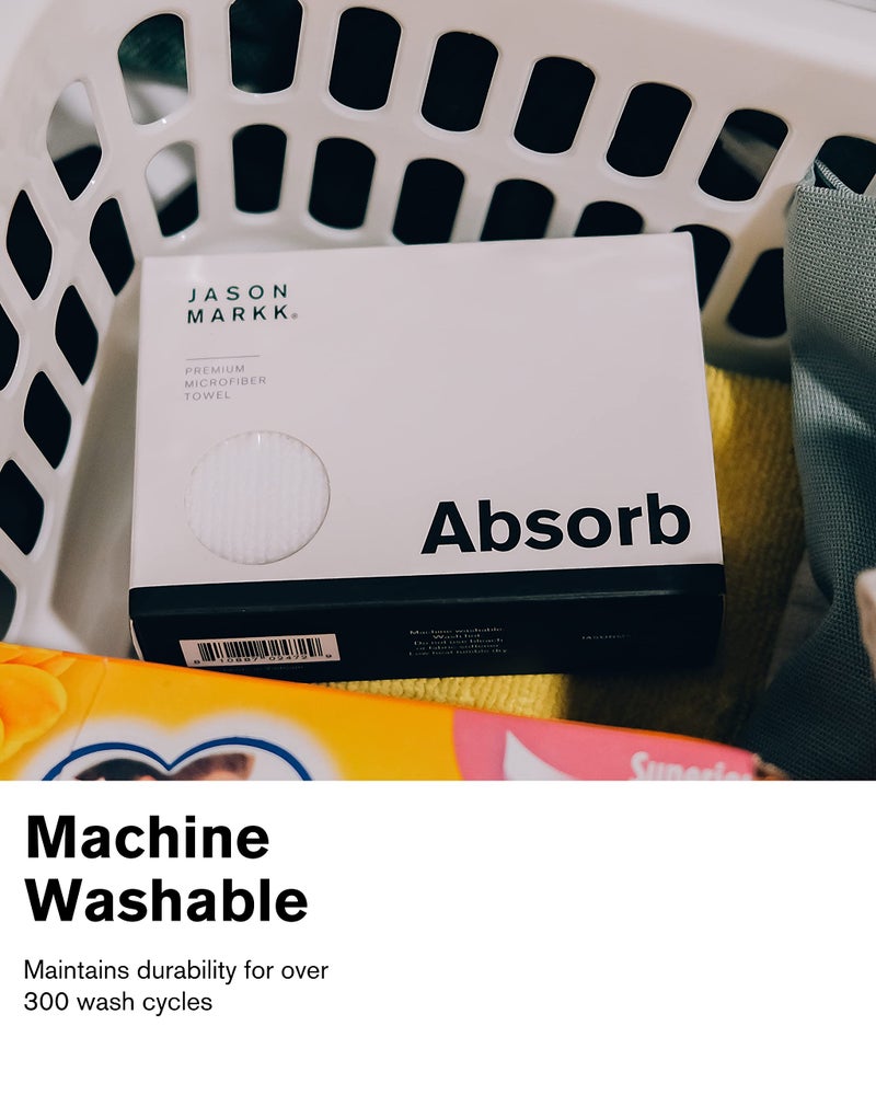 Jason Markk Microfiber Towel, Shoe & Hat Cleaner Tool, Durable, Quick-Drying & Absorbent, Machine Washable, 12 x 12 Inches - Image 5