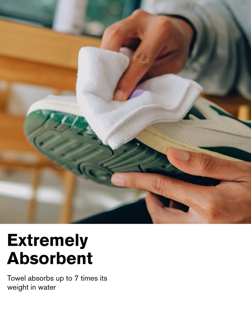 Jason Markk Microfiber Towel, Shoe & Hat Cleaner Tool, Durable, Quick-Drying & Absorbent, Machine Washable, 12 x 12 Inches - Image 4