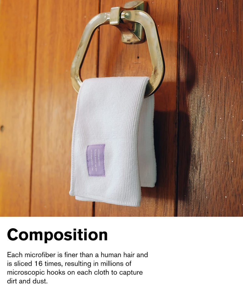 Jason Markk Microfiber Towel, Shoe & Hat Cleaner Tool, Durable, Quick-Drying & Absorbent, Machine Washable, 12 x 12 Inches - Image 3