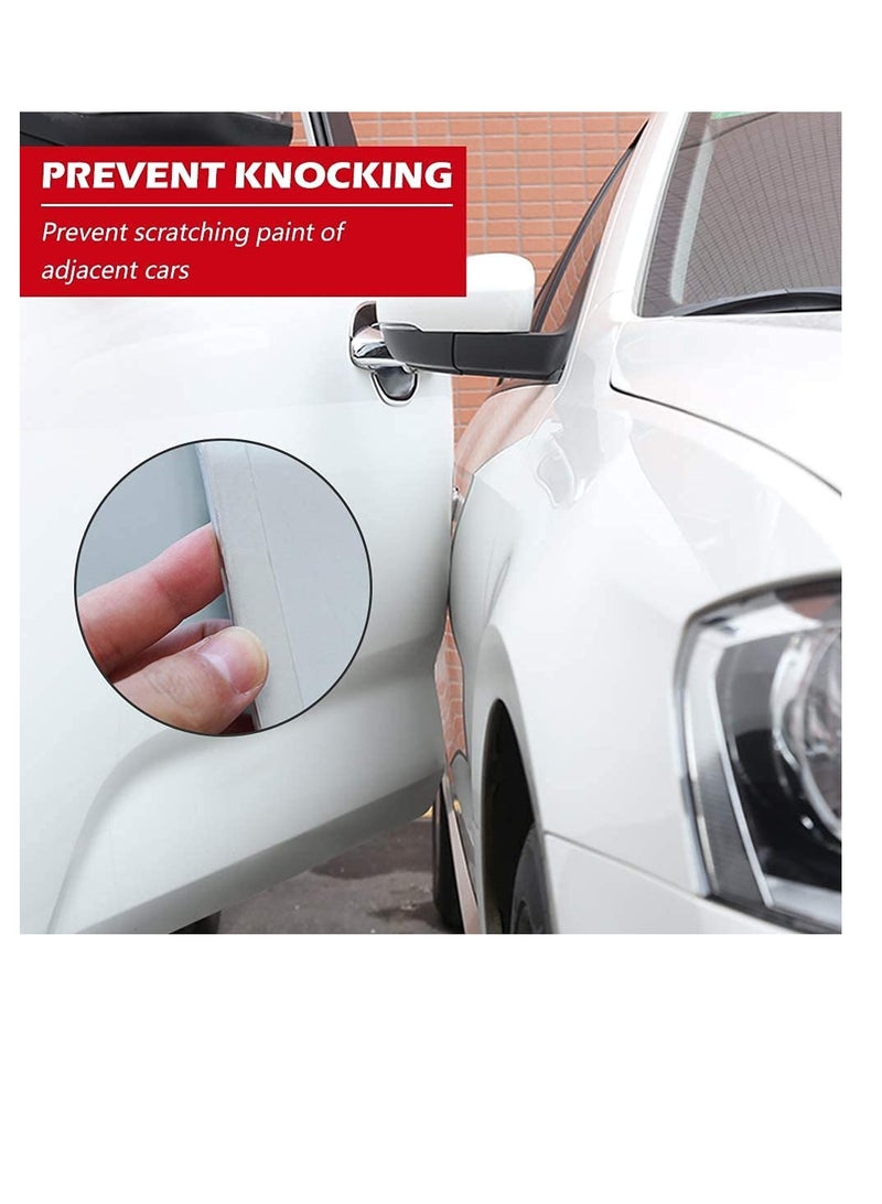 Excefore Car Door Edge Guard Clear Universal Door Sill Guard Car Door Trim Edge Guard Protection Film Anti-Collision Fits for Most Car (33Ft x 1.2In, Transparent) - Image 4