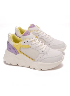 "WHITE/YELLOW /LILAC"