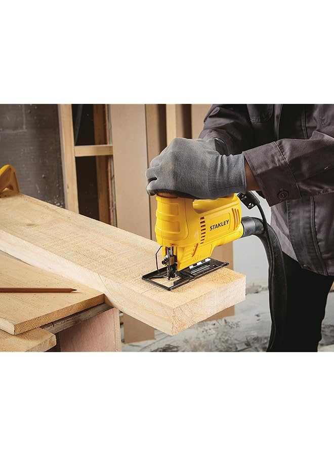 Stanley Power Tool Corded 600W Variable Speed 4 Stage Pendular Jigsaw Sj60K B5 - Image 5
