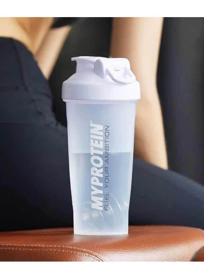 Myprotein Protein Shaker Bottle White/Clear - Image 2