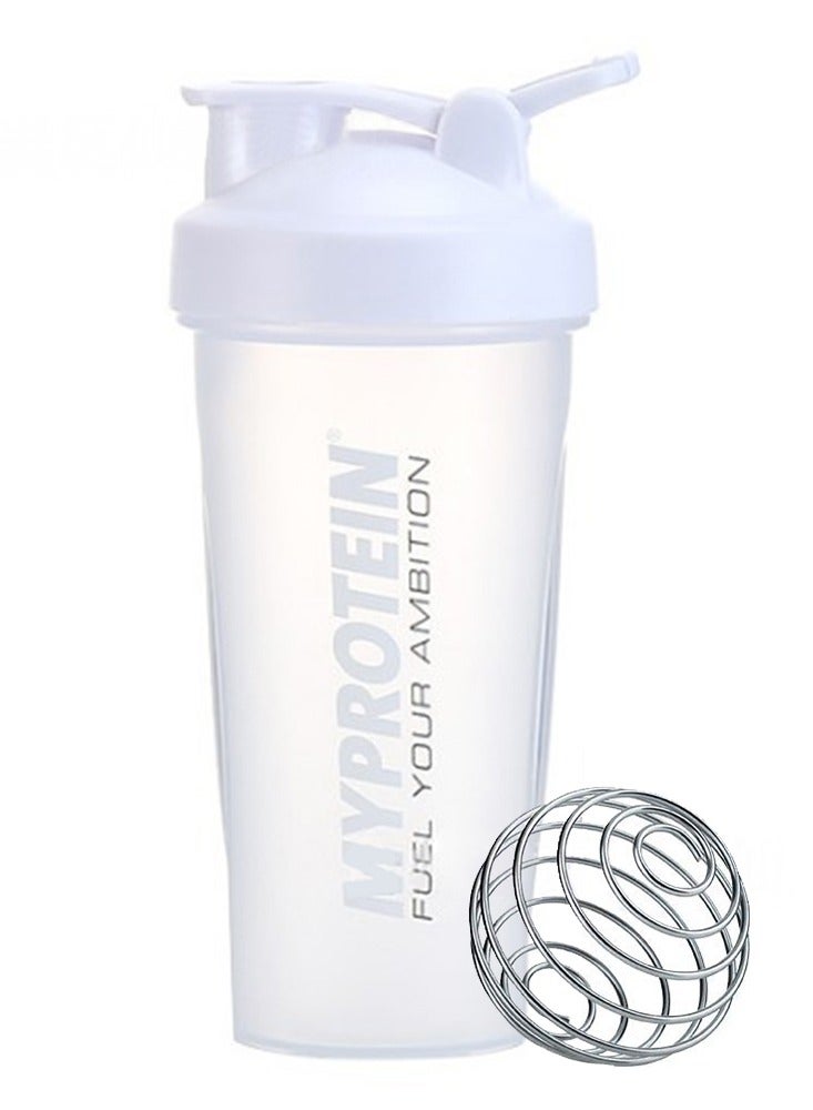 Myprotein Protein Shaker Bottle White/Clear - Image 5