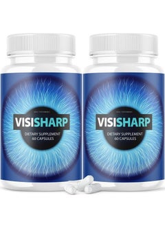 IDEAL PERFORMANCE (2 Pack) Visisharp Advanced Eye Health Formula for Eyes Pills Visi Sharp Supplement (120 Capsules)  - Image 1