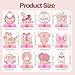 TMTECHJS 12 Pcs Baby Shower Decorations for Girl Glitter Pink Honeycomb Centerpieces for Baby Shower Table Decorations Its a Girl Centerpiece Decor Party Supplies - Image 4