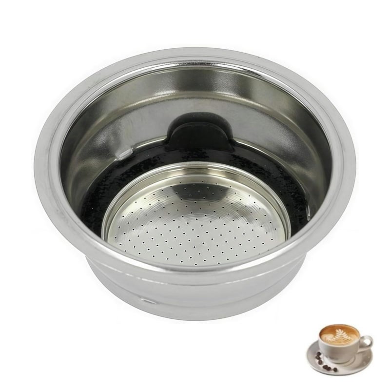 2 Cup Easy Clean Filter 5513281001_SML Compatible with DeLonghi Replaces EC331 EC680 EC685 EC695 EC820 EC850 EC860 ECF01 ECO311 ECP3220 ECP3420 ECP35 ECP3630 ECZ351 Espresso Machines Filter