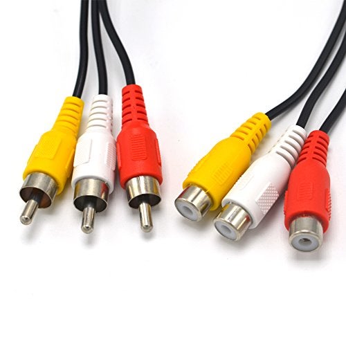 Pardarsey Padarsey 15ft 3RCA Male to Female Audio Composite Extension Video Cable DVD - Image 2