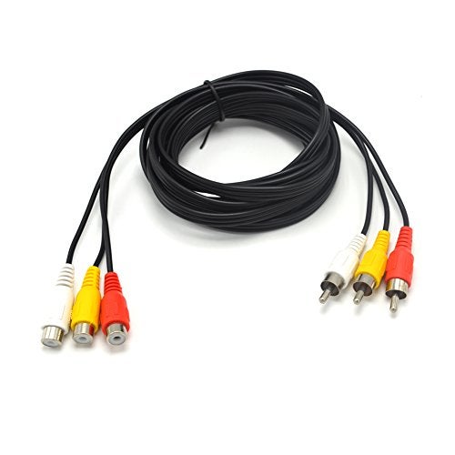 Pardarsey Padarsey 15ft 3RCA Male to Female Audio Composite Extension Video Cable DVD - Image 3