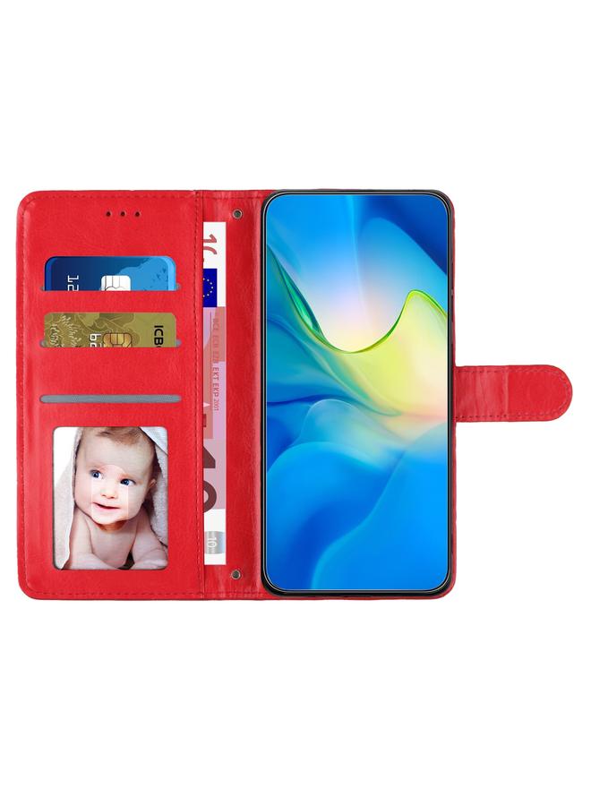 اس-توب جراب هاتف من الجلد بتصميم شبكي معيني لهاتف iPhone 16 Pro Max - Image 4