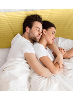 Eworld Premium Full Body Pillow for Adults, Ultra-Smooth Polyester Fiber, Breathable & Ideal for Side Sleepers, with Ultra-Soft Cotton Cover, Available in Multiple Colors, 20x54".  - Image 5