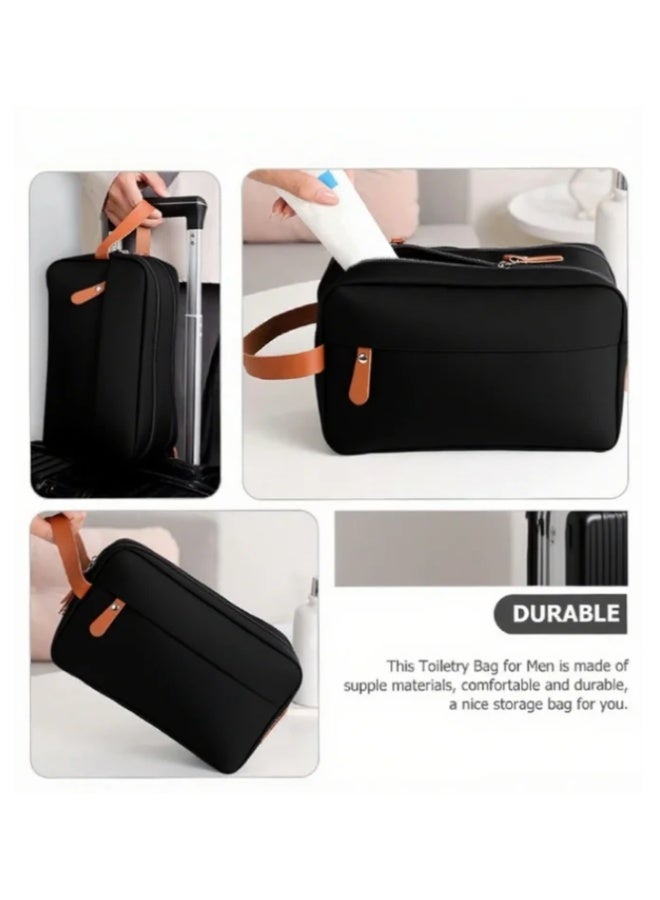 daydayup Fashionable Toiletry Storage Bag, Cosmetic Bag, Waterproof And Moisture-Proof, Layered Storage, Hand-Held, Short-Trip Storage Bag - Image 3