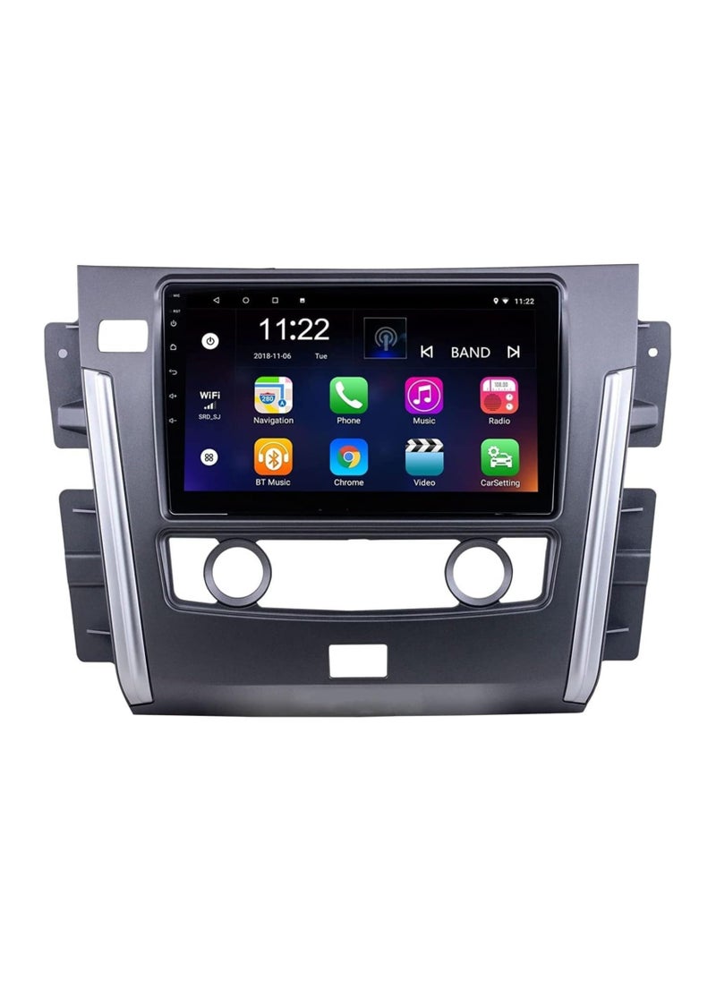 SHEZA STAR Android Car Stereo for NISSAN PATROL 2013-2019 4GB RAM 64GB ROM Support Apple Carplay, Mirror-Link Wi-Fi BT, Radio GPS Navigation, 10 Inch IPS Touch Screen with Backup Camera Included  - Image 1