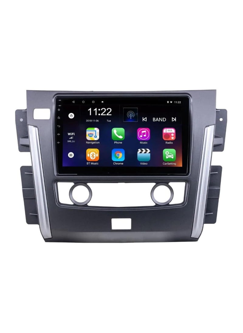 SHEZA STAR - Android Car Stereo for NISSAN PATROL 2013-2019 4GB RAM 64GB ROM Support Apple Carplay, Mirror-Link Wi-Fi BT, Radio GPS Navigation, 10 Inch IPS Touch Screen with Backup Camera Included - Image 1