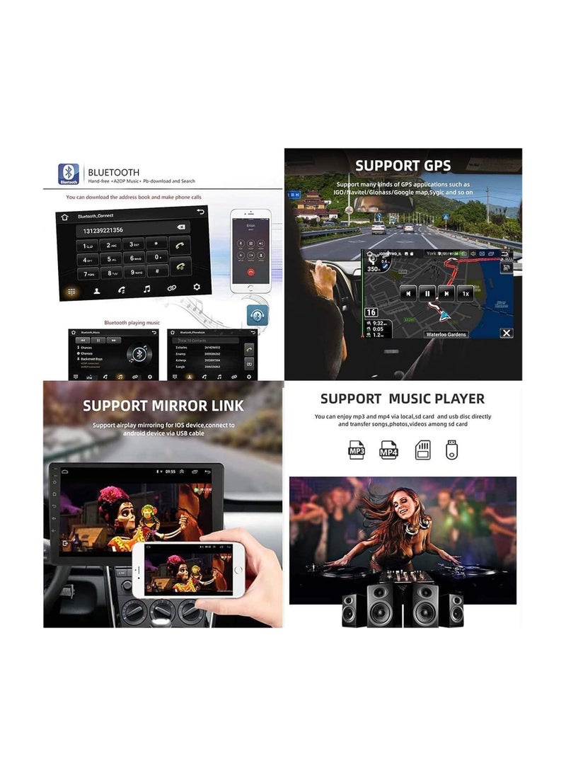 SHEZA STAR - Android Car Stereo for NISSAN PATROL 2013-2019 4GB RAM 64GB ROM Support Apple Carplay, Mirror-Link Wi-Fi BT, Radio GPS Navigation, 10 Inch IPS Touch Screen with Backup Camera Included - Image 1