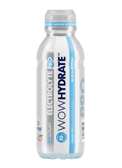 WOW Hydrate Electrolyte Pro And Vitamin Water Blue Raspberry 500 ML  - Image 1