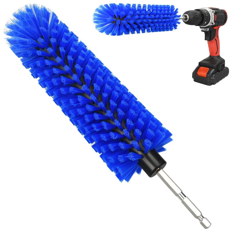 DkOvn Drill Brush for Car Wheel and Bottle, Highly Dense and Durable Car Cleaning Brush for Wheels, Rims, Engines, Exhaust, Bottle - Image 1