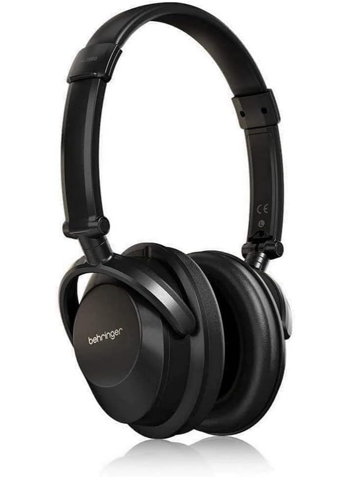 Behringer HC 2000 Studio Monitoring Headphones – 40mm Dynamic Drivers, 20Hz-20kHz Frequency Response, Closed-Back Design, Foldable & Compact, Padded Earcups, For Music Production & Broadcast Editing - Image 1