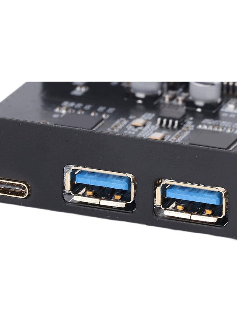 PCIe to USB 3.2 Gen 2 Expansion Card, 5-Port Adapter with 3 USB-A & 2 USB-C Ports, Up to 20Gbps High-Speed Data Transfer for Desktop PC - Image 2