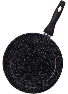 Top Chef Top Chef Granite 17 pieces set(pot18-20-22-24-28-fryingpan20-22-24-tray26-Milkpot16-Grill28) Black  - Image 4