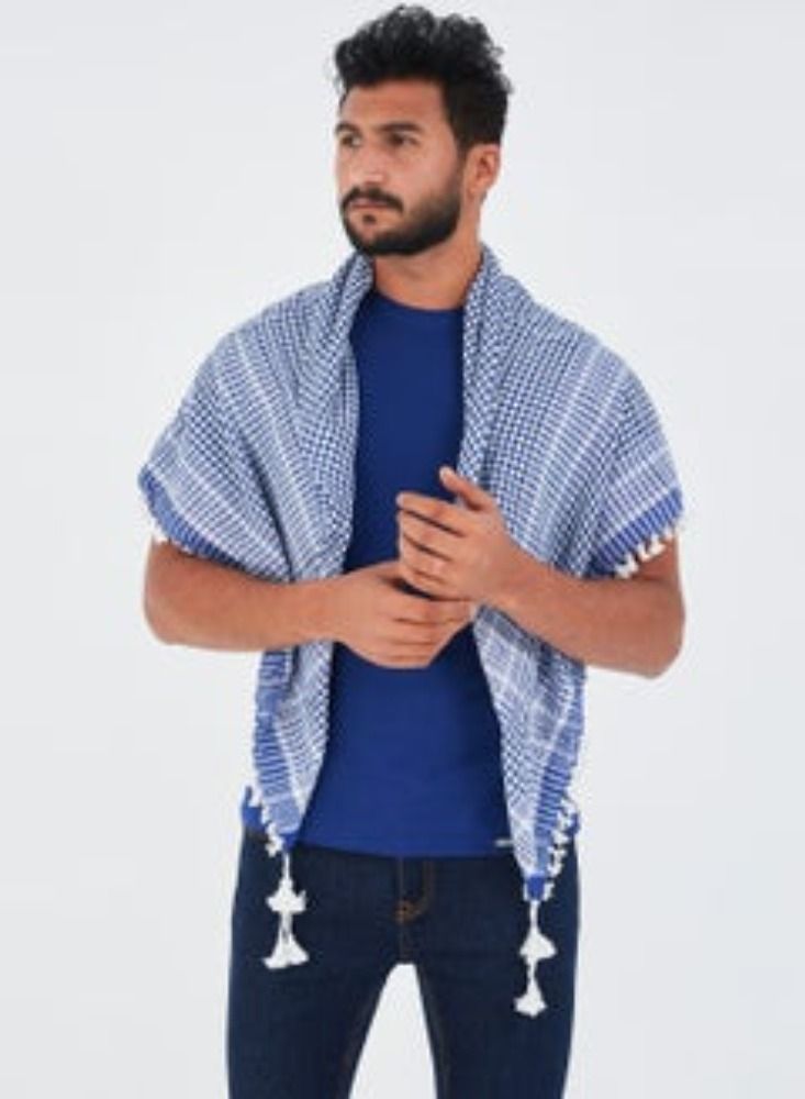 Dream Zone Plaid Arabic Shemagh Scarf - Image 1