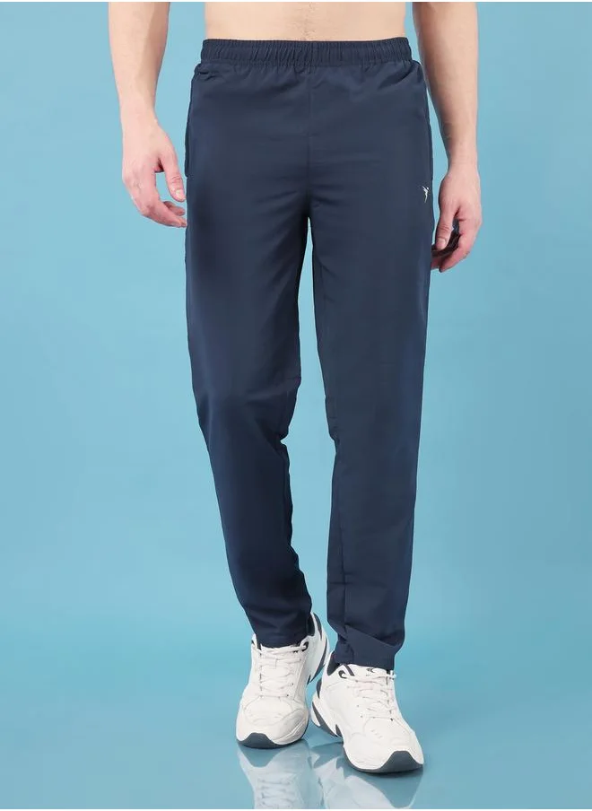 تكنوسبورت Technosport Solid Regular Fit Joggers
