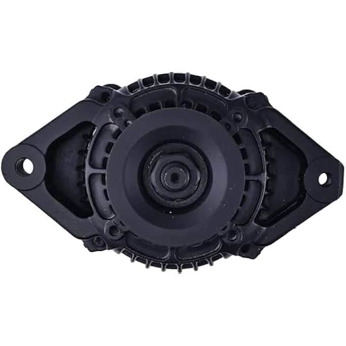 JZGRDN Mini Alternator ES1004BK Compatible with Style 90 AMP, 1-Wire, V-Belt, Black, 12 Volts Systems - Image 4