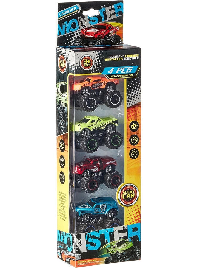 4 طقم سيارة معدني - Image 4