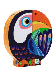 DJECO Coco The Toucan - Silhouette Puzzle 