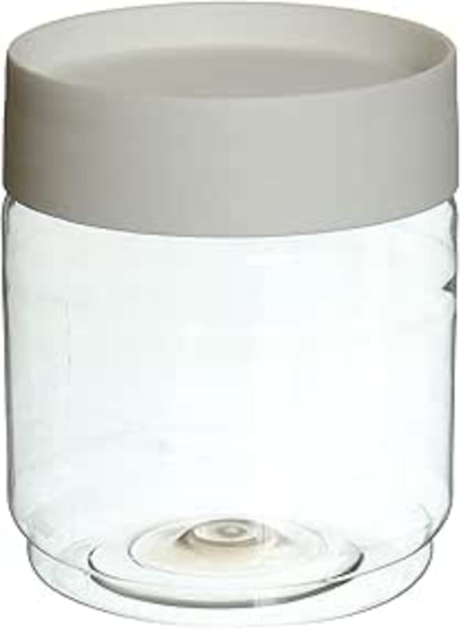Max plast Plastic Legules Storage Jar with Lid, Multi color