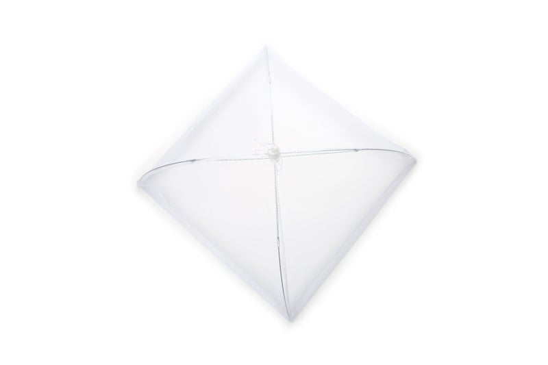 Fox Run Square Food Umbrella, Giant, 18" sq, White - Image 3