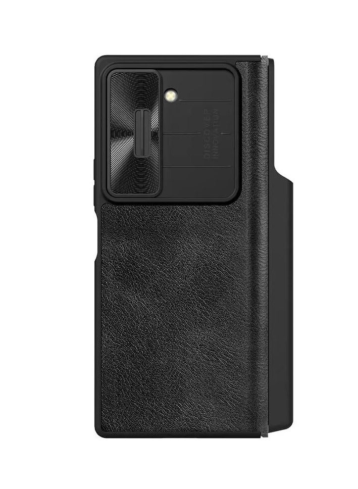 Nillkin Qin Pro Leather case for Samsung Galaxy Z Fold 6 5G - Black - Image 4