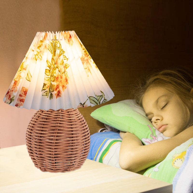 Japanese Style Rattan Hanging Lamp Shade Weave Light Shade Counter Lamp Base - Image 5