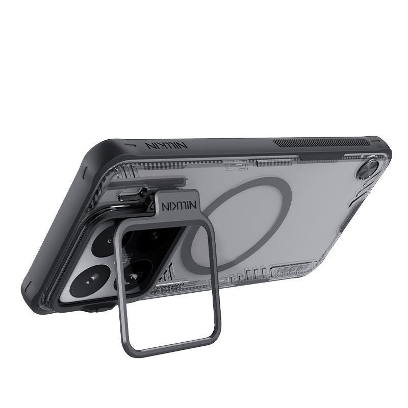 Nillkin For Xiaomi 15 Pro Ice Air Prop Series Magsafe Magnetic Frame Version Phone Case(Black) - Image 4