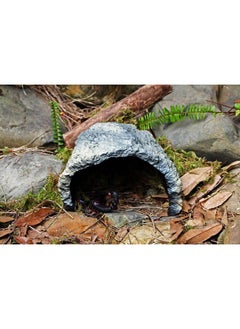 Generic Reptile Rock Cave Habitat Hide - Premium Non-Toxic Decorative Resin for Aquariums & Terrariums. Ideal for Amphibians, Lizards, Snakes, Bearded Dragons, Geckos, Scorpions, Frogs, Spiders...Large Size  - Image 5