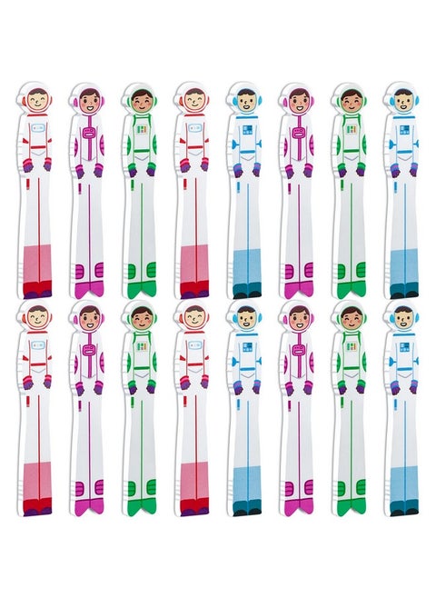 32 Pcs Writing Tools Spacers For Writing Handwriting Spacer Tool Classroom Management Tools For Students To Learn Proper Word Spacing (Spaceman)
