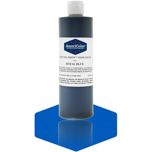 Americolor Soft Gel Paste Food Color, 13.5-Ounce, Royal Blue - Image 1