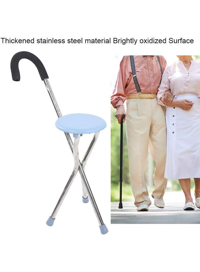 co arma A folding crutch chair that helps the elderly to stand, walk, or sit. - Image 1
