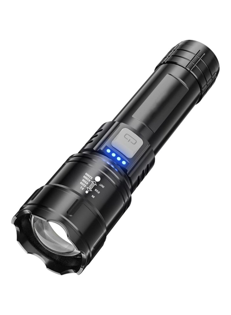 Mini Portable LED Flashlight – Compact Torch with High Brightness, Rechargeable Design for Emergency, Hiking & Everyday Use - Image 1