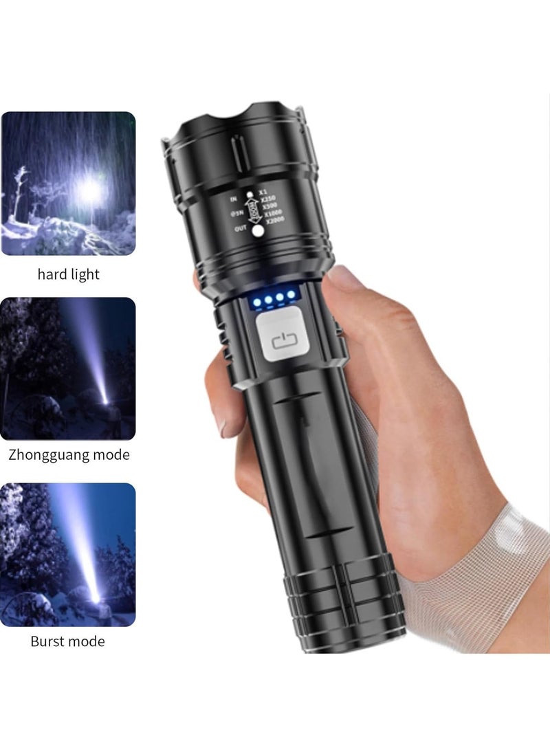 Mini Portable LED Flashlight – Compact Torch with High Brightness, Rechargeable Design for Emergency, Hiking & Everyday Use - Image 2