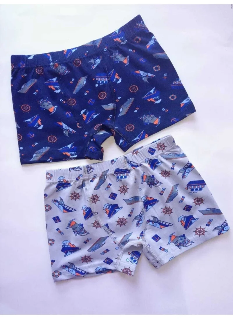 كوتا Boy Patterned Boxer 6 Pieces - 1013