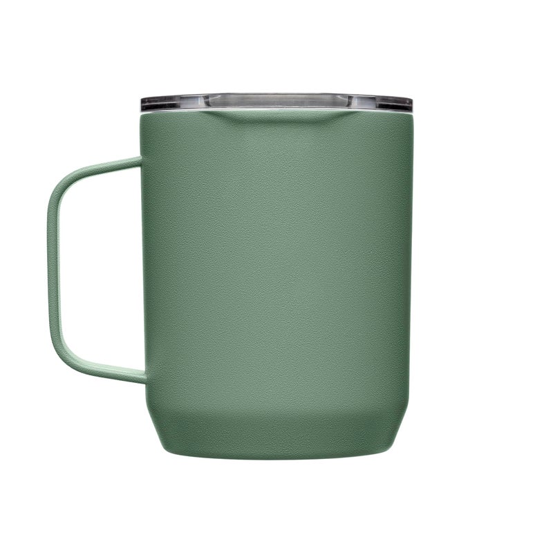 Camelbak Horizon 12Oz Camp Mug - Insulated Stainless Steel - Tri-Mode Lid - Moss - Image 3