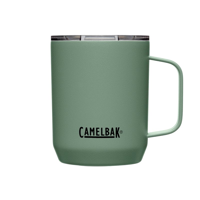 Camelbak Horizon 12Oz Camp Mug - Insulated Stainless Steel - Tri-Mode Lid - Moss - Image 1