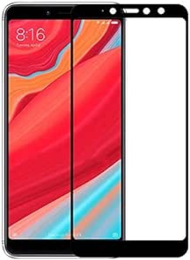OR Xiaomi Redmi S2 5D Glass Screen Protector (Full Screen Coverage) - Black
