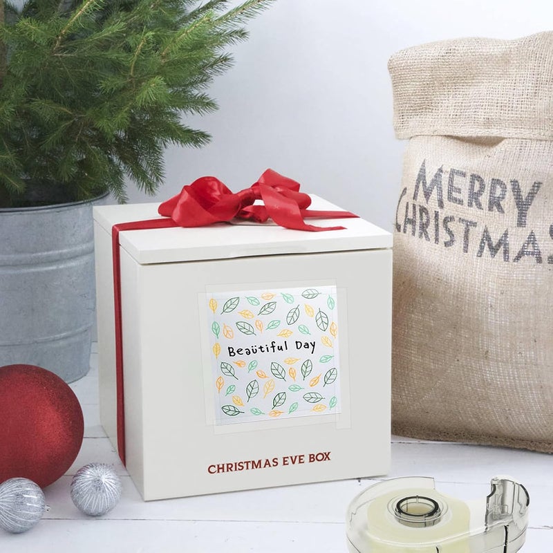 اولكيلا 8 لفات من أشرطة الشفافة القابلة لإعادة التعبئة، شريط شفاف، شريط شفاف لامع متعدد الأغراض للمكتب والمنزل والمدرسة - Image 5