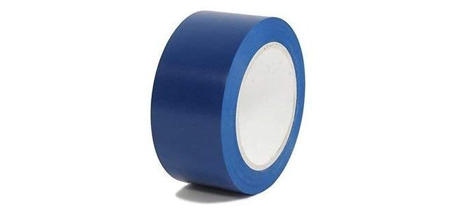 Globe Tech Vastu Tapes For Vastu Dosh Remedy For Bathroom & Entrance 02 Inch Width x 25 Meters Length (Blue) - Image 1