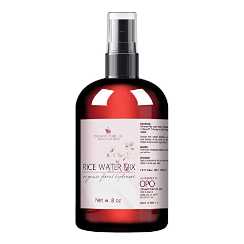 OPO Rice Water Hair Growth Mixture - 100% Natural, Extra Strength, Herbal Mist, Spray, Conditioner for Hair Scalp Locs Dry Oily Brittle - Fermented Aloe Vera D-Panthenol Antioxidants - Packaging May Vary - Image 1