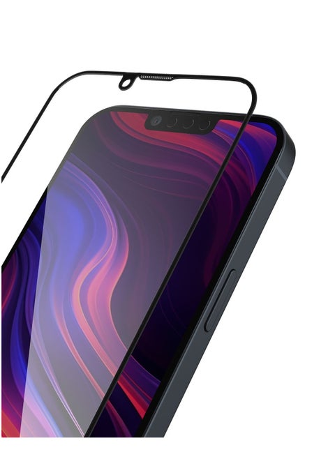 Moxedo Ultra Shield Tempered Glass Screen Protector HD Clear 9H Hardness Full Coverage with Auto-Align Easy Applicator for iPhone 14 Plus 6.7 inch