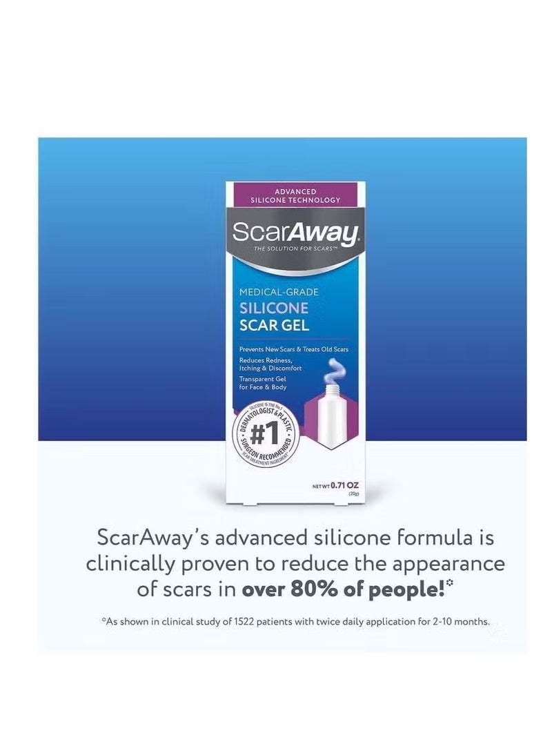 سكار أواي ScarAway السيليكون ScarGel 20g - Image 5
